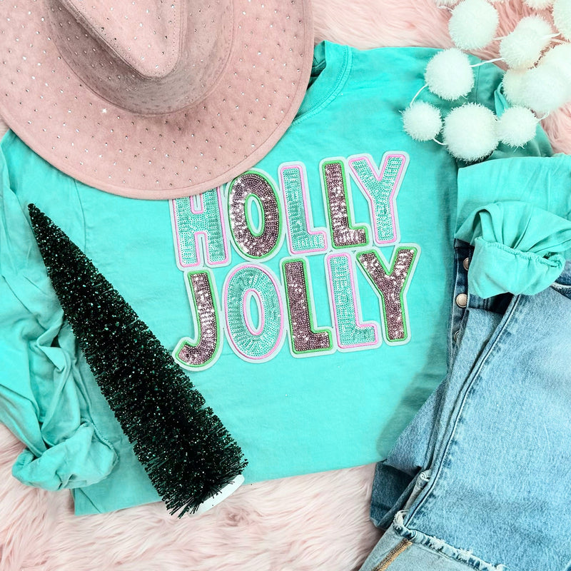 Holly Jolly Sequin Sweatshirt