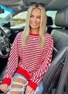 Full Of Spirits Stripe Top