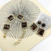 Leopard Square Stations Bracelet
