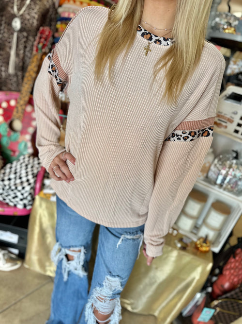 Plot Twist Leopard Top