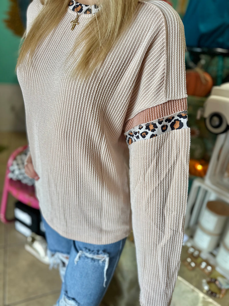 Plot Twist Leopard Top
