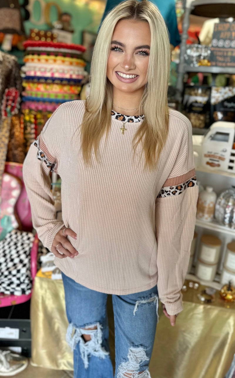 Plot Twist Leopard Top