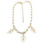 Winter Pine Pearl Necklace