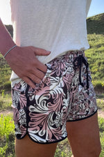 Checked In Tooled Shorts