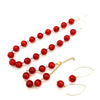 Red Berry Confetti Amelia Necklace