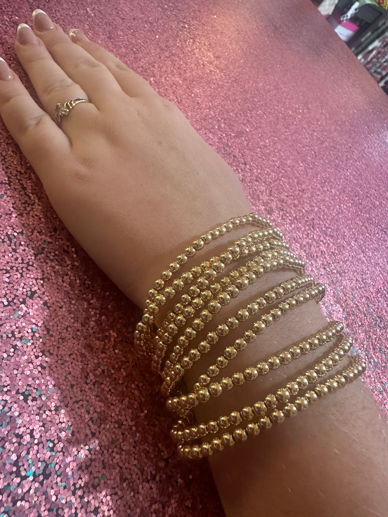 Gold Bracelet Set