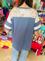 Floral In Texas Top