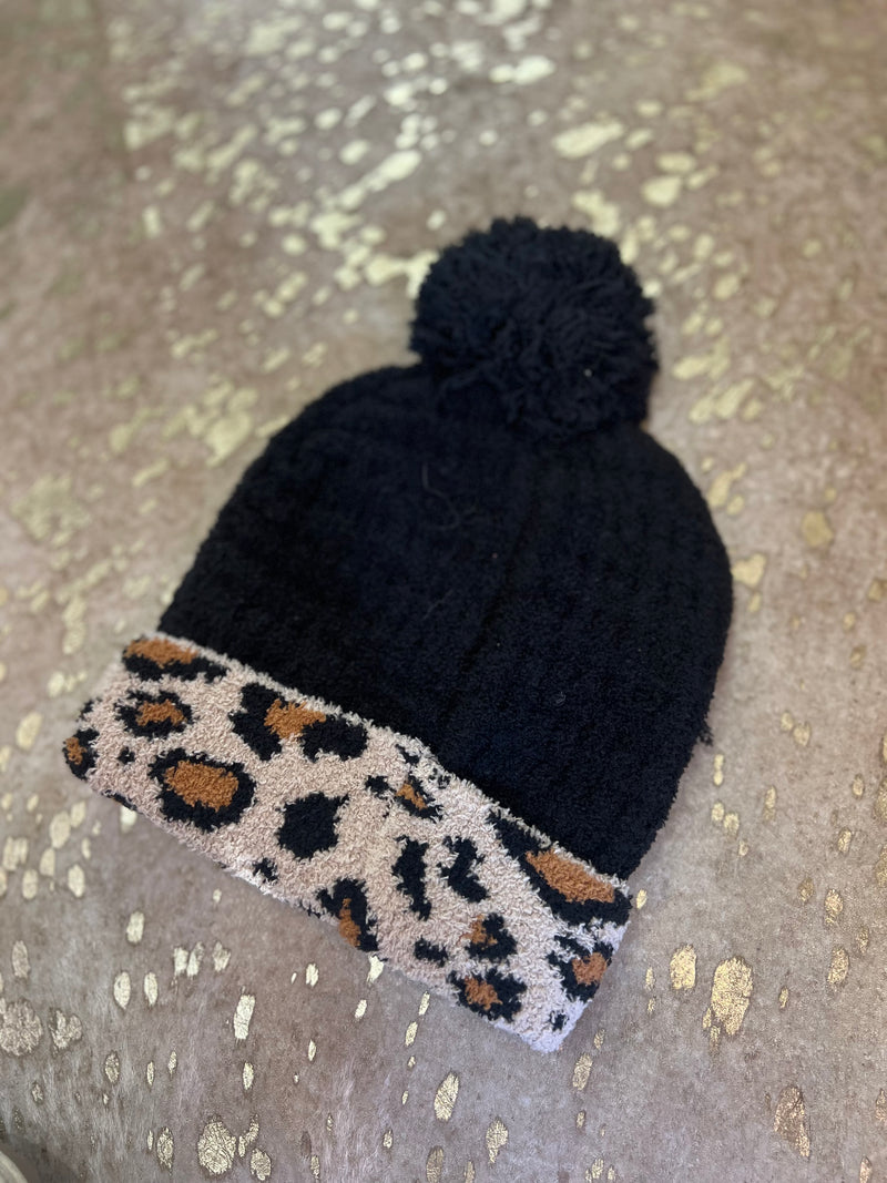 Leopard Beanie