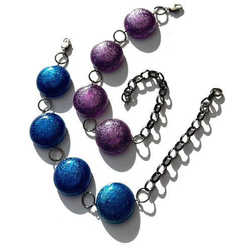 Lazerbeam Glitter Stations Bracelet