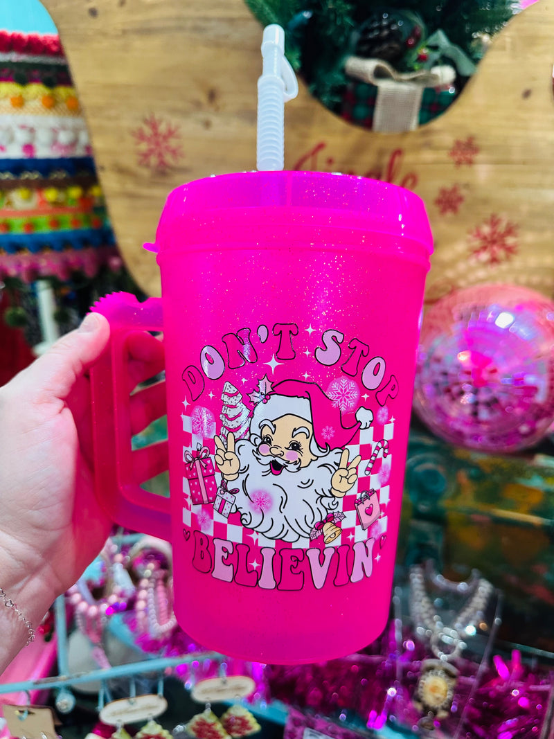 Santa Acrylic Cup