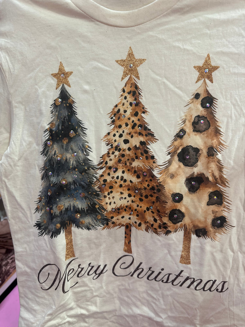 3 Tree Rhinestone Tees