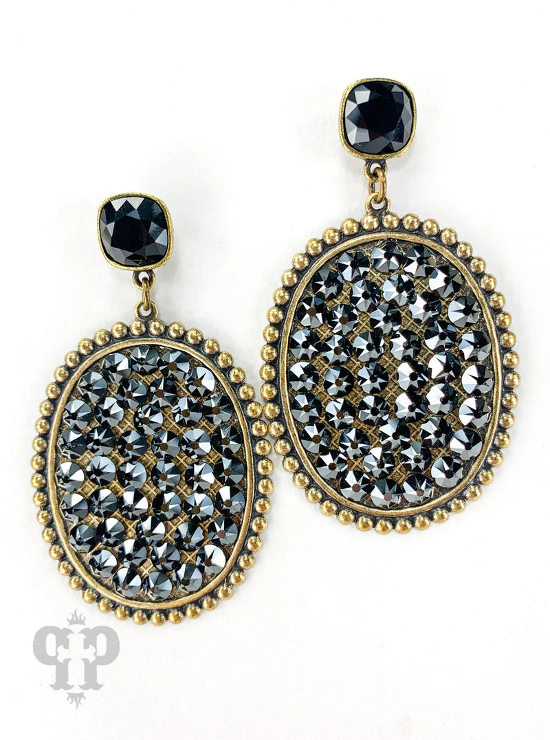 The Kassidy Earrings - Black