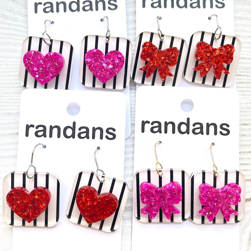 Acrylic Stripe Earrings