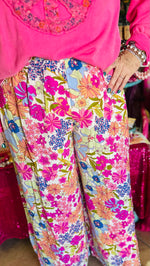 Petal Paradise Palazzo Pants