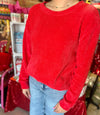 Peaceful Day Sweater - Red