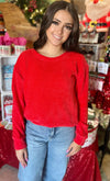 Peaceful Day Sweater - Red