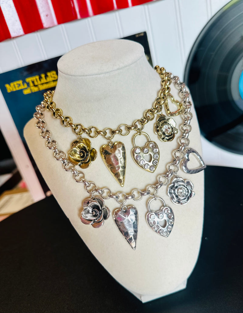 Alice Charm Necklace