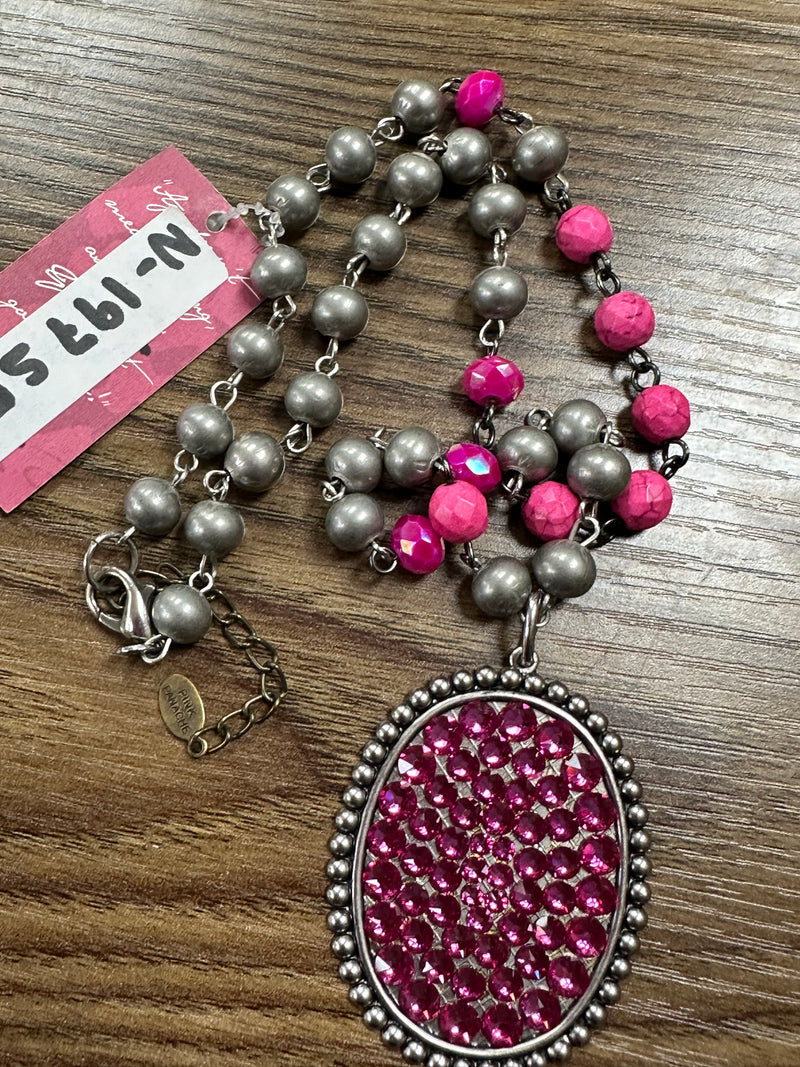 Pink & Silver Vintage