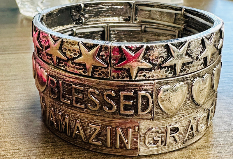 Silver Sayings Bracelets