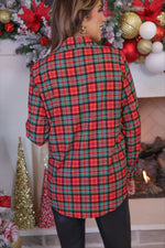 Nina Button Down Christmas Edition