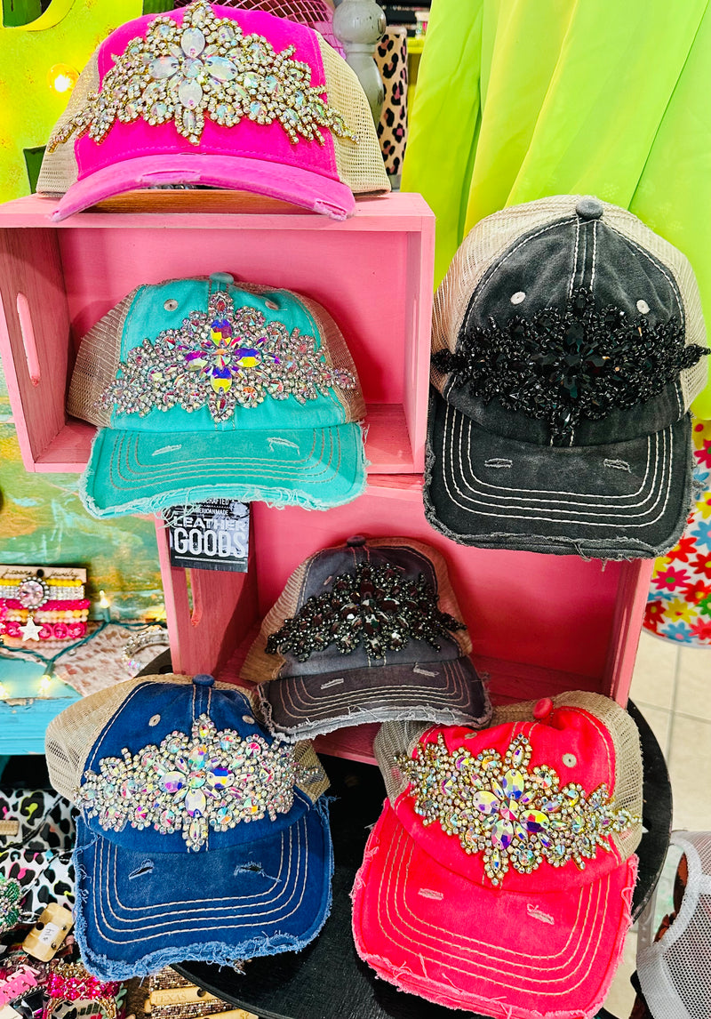 Rhinestone Hats