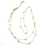 Crystal Thread Necklace - 2 lengths