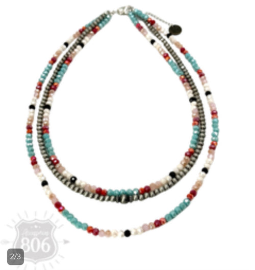 Beaded 806 Necklace