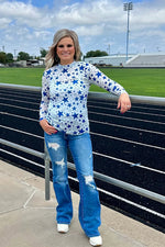 Go Team Star Mesh - Blue