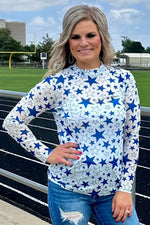 Go Team Star Mesh - Blue