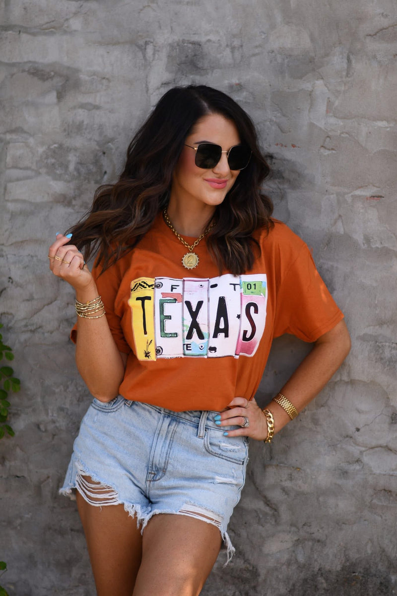 Texas License Plate