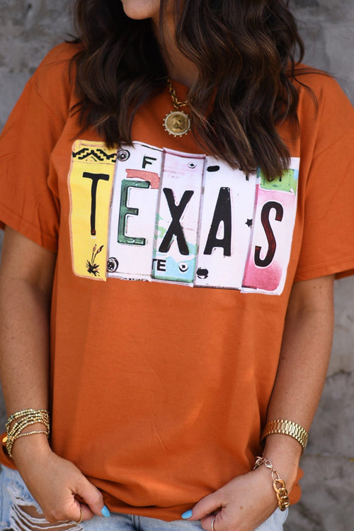 Texas License Plate