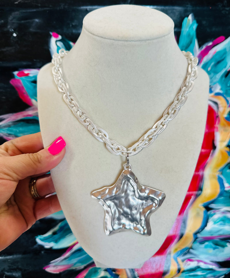 Crushed Star Matte - Silver