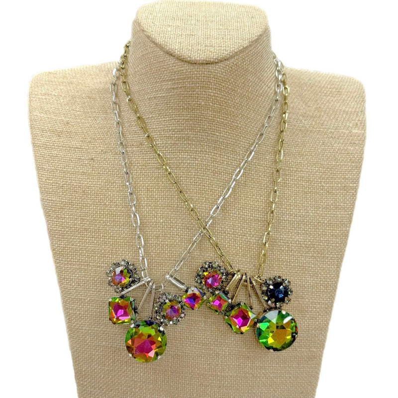 Volcano Multi Charm Necklace