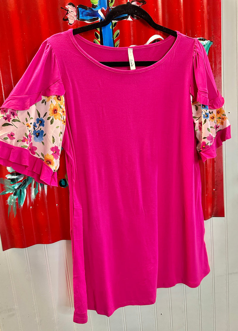 In Between Pink Floral