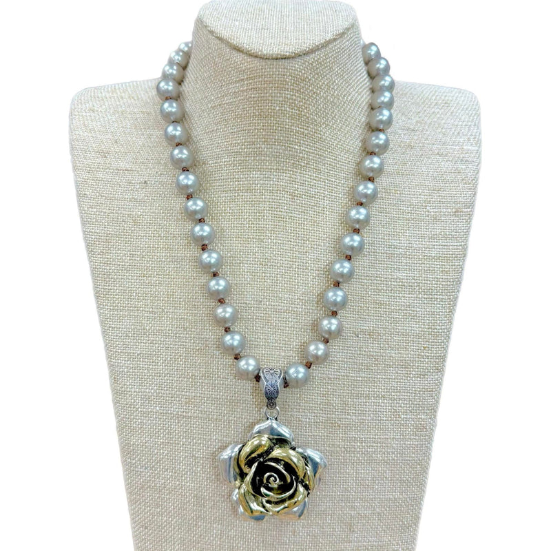 Mixed Rose Necklace