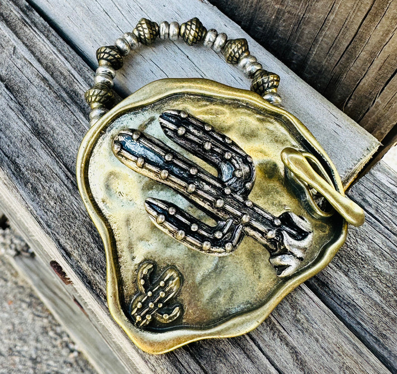 Vintage Cactus Bracelet