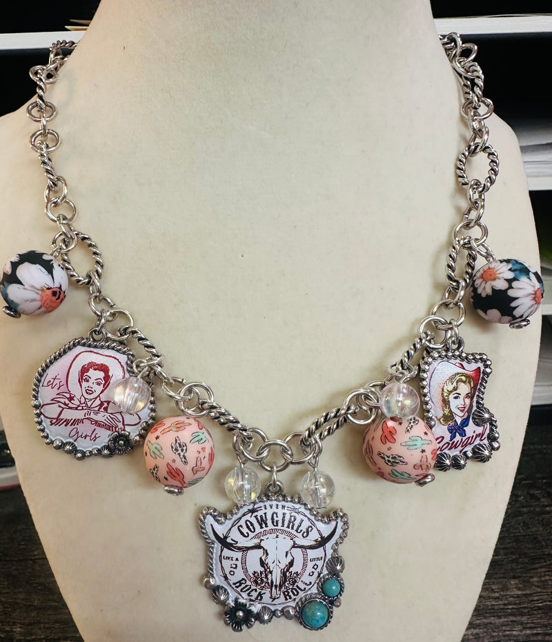 Vintage Cowgirl Necklace