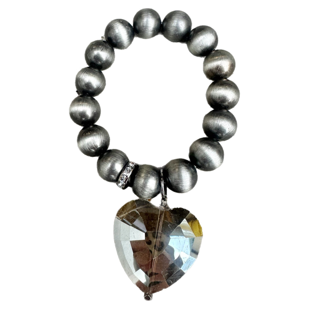 ❤悠理さま❤2025年Bracelet❤❤ Love Heart Initial Bracelets Silver, 26 Alphabets