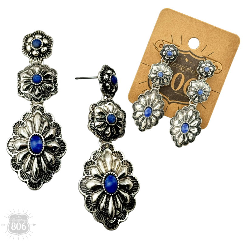 Denim Earring