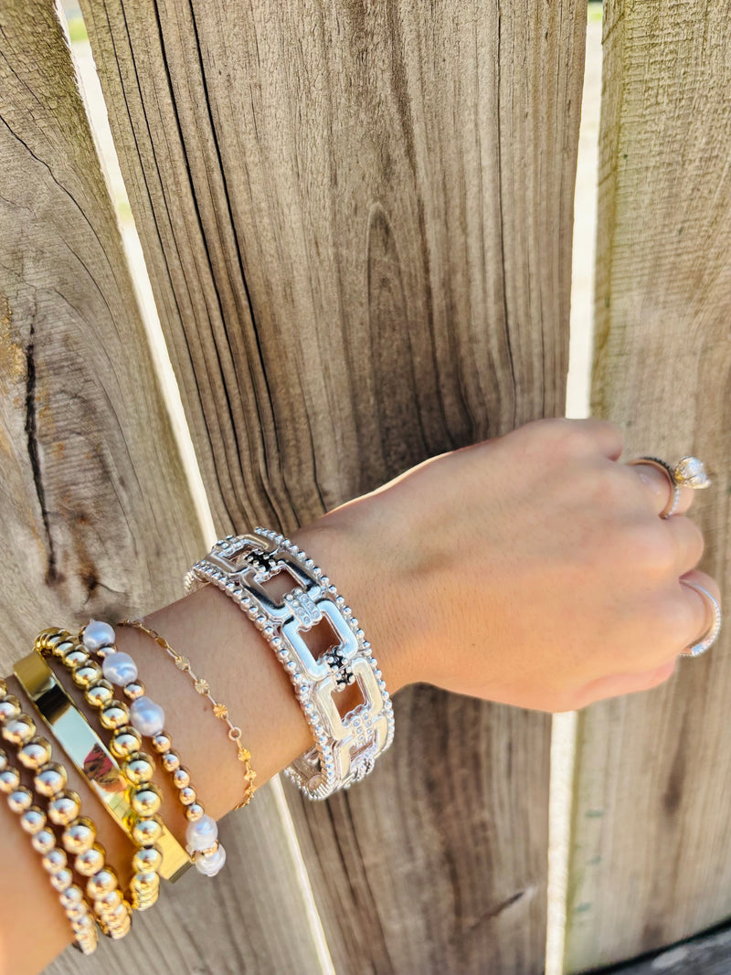 But What If We Did Bracelet - Silver