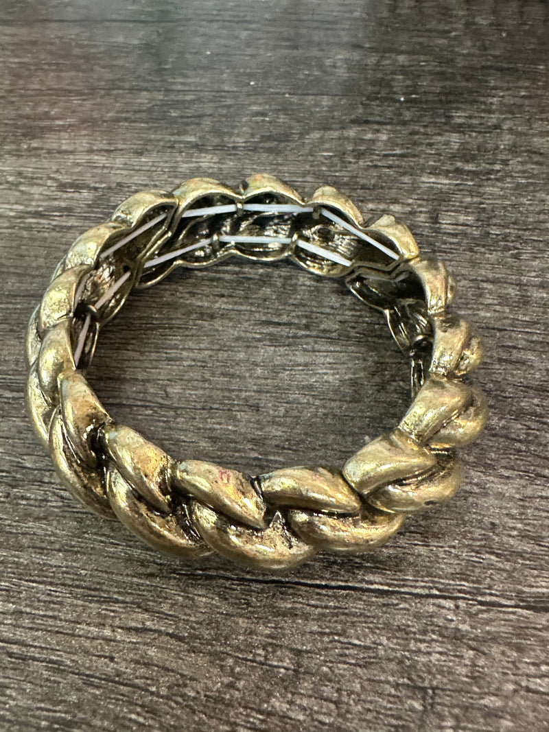 Braided Stretch Gold