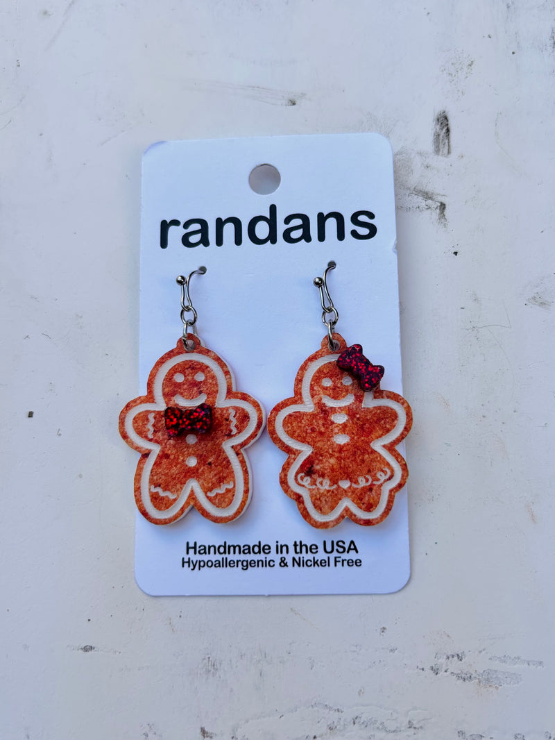 Gingerbread Earrings
