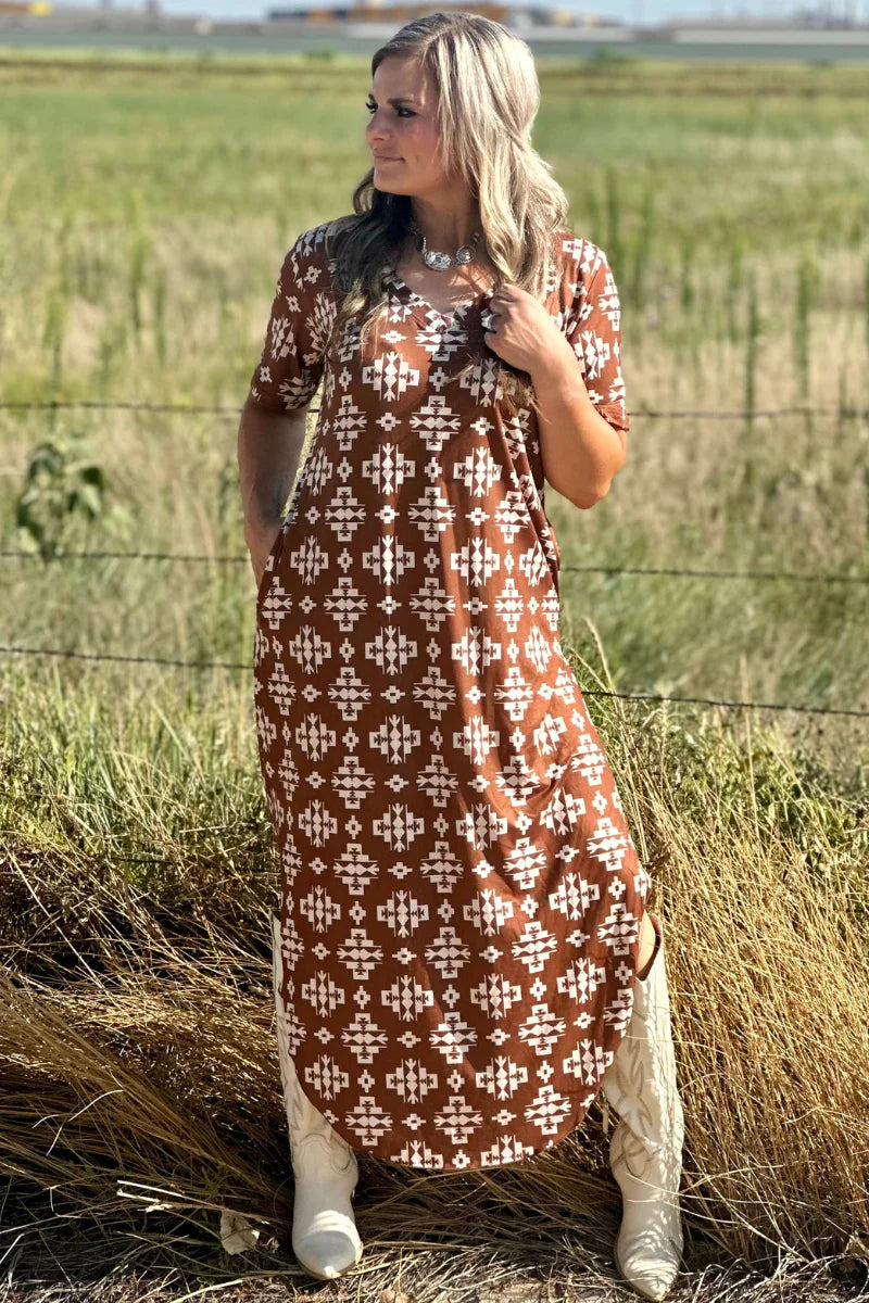 Meet Me In Wyoming Maxi
