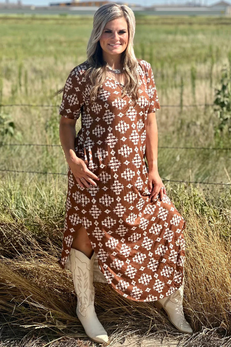 Meet Me In Wyoming Maxi