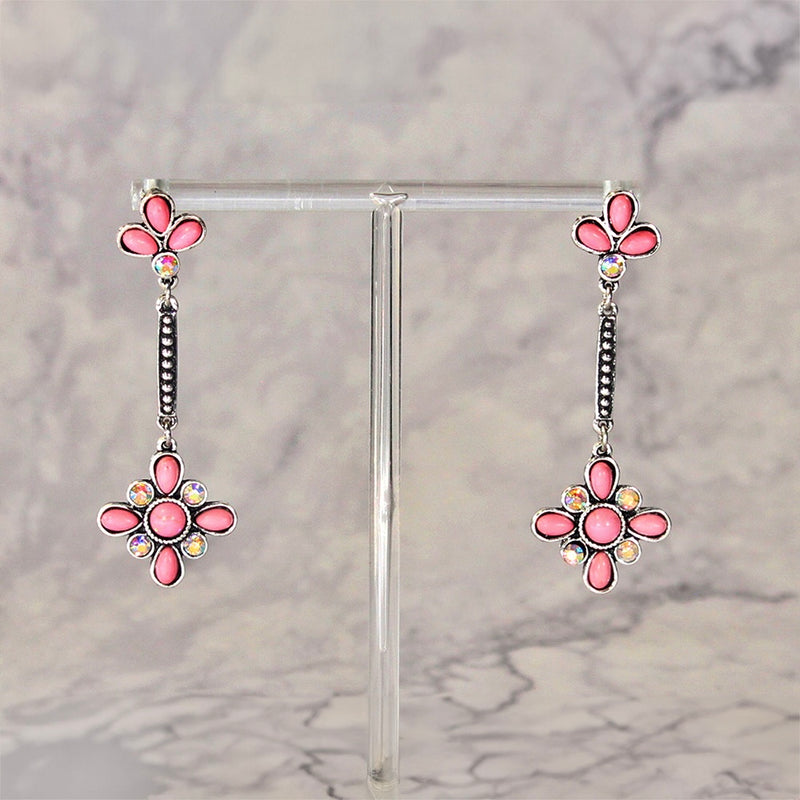 Get Your Shine On Earrings - Pink