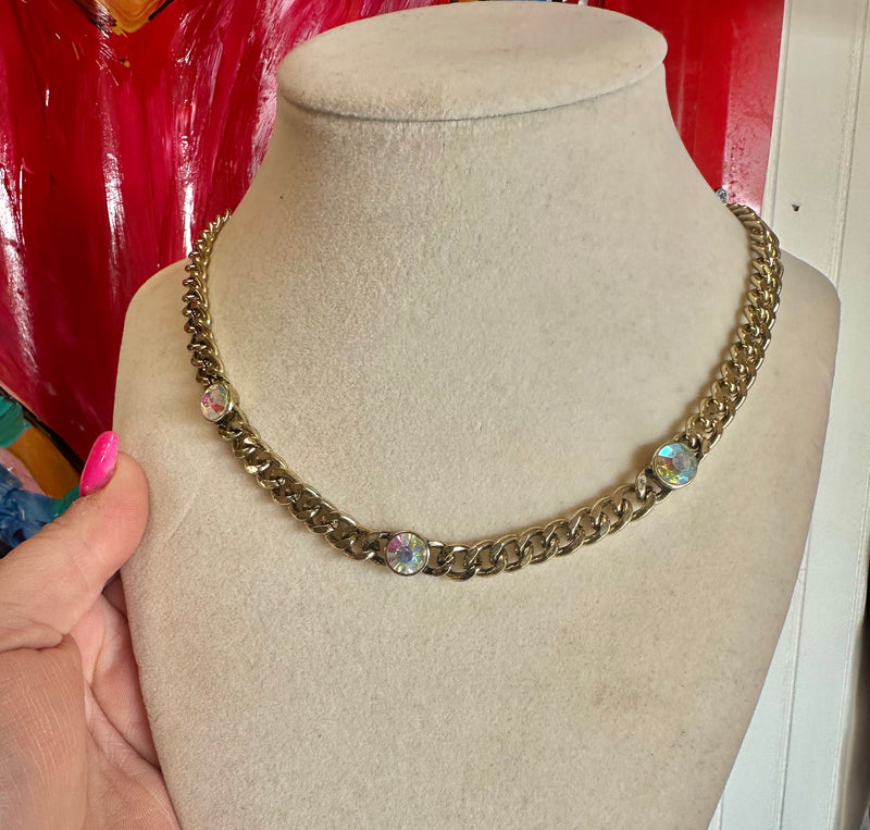 3 Stone Necklace