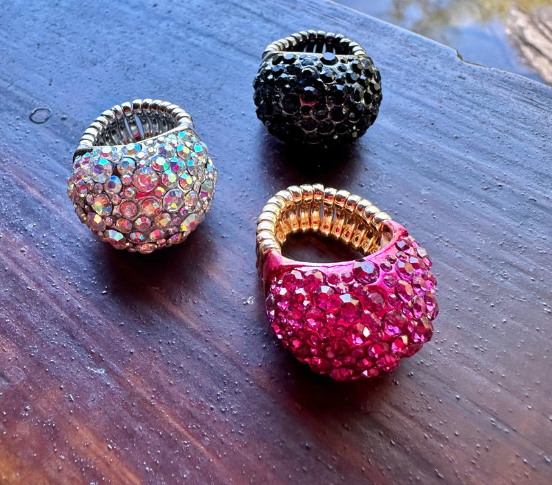 Rhinestone Rings