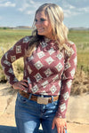High Plains Aztec Top