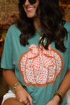 Lace Floral Pumpkin