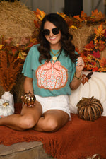 Lace Floral Pumpkin